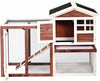 Wooden Rabbit House Rabbit House Outdoor Wooden Coop With Ventilation